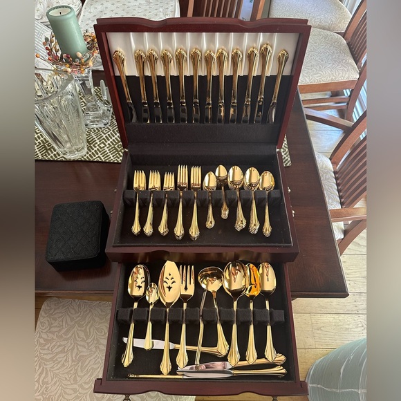 Golden Flatware
